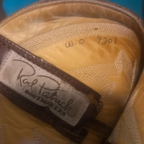 Rod Patrick Wing Tip Square Toe Western Boots - Picture 11 of 16